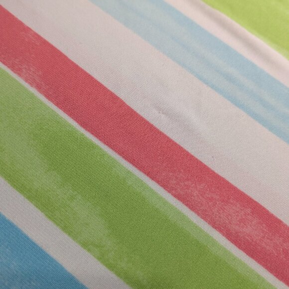 Ruby Rd. Women's Colorful Striped Kimono Sleeve Blouse, Size Large - Picture 13 of 16